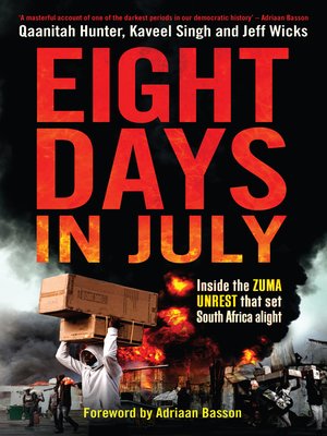 cover image of Eight Days in July